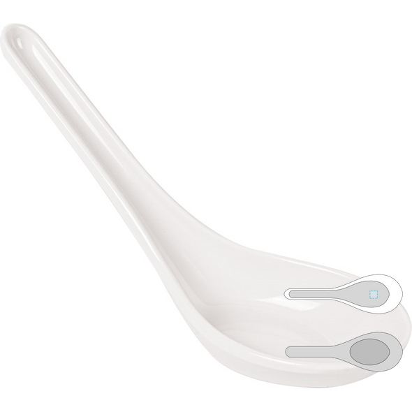 Colheres Chinesas Melamina